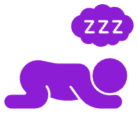 Logo - Baby taking nap