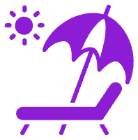 Logo - Sun Long chair Purple