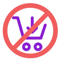 Logo - Shopping cart crossed
